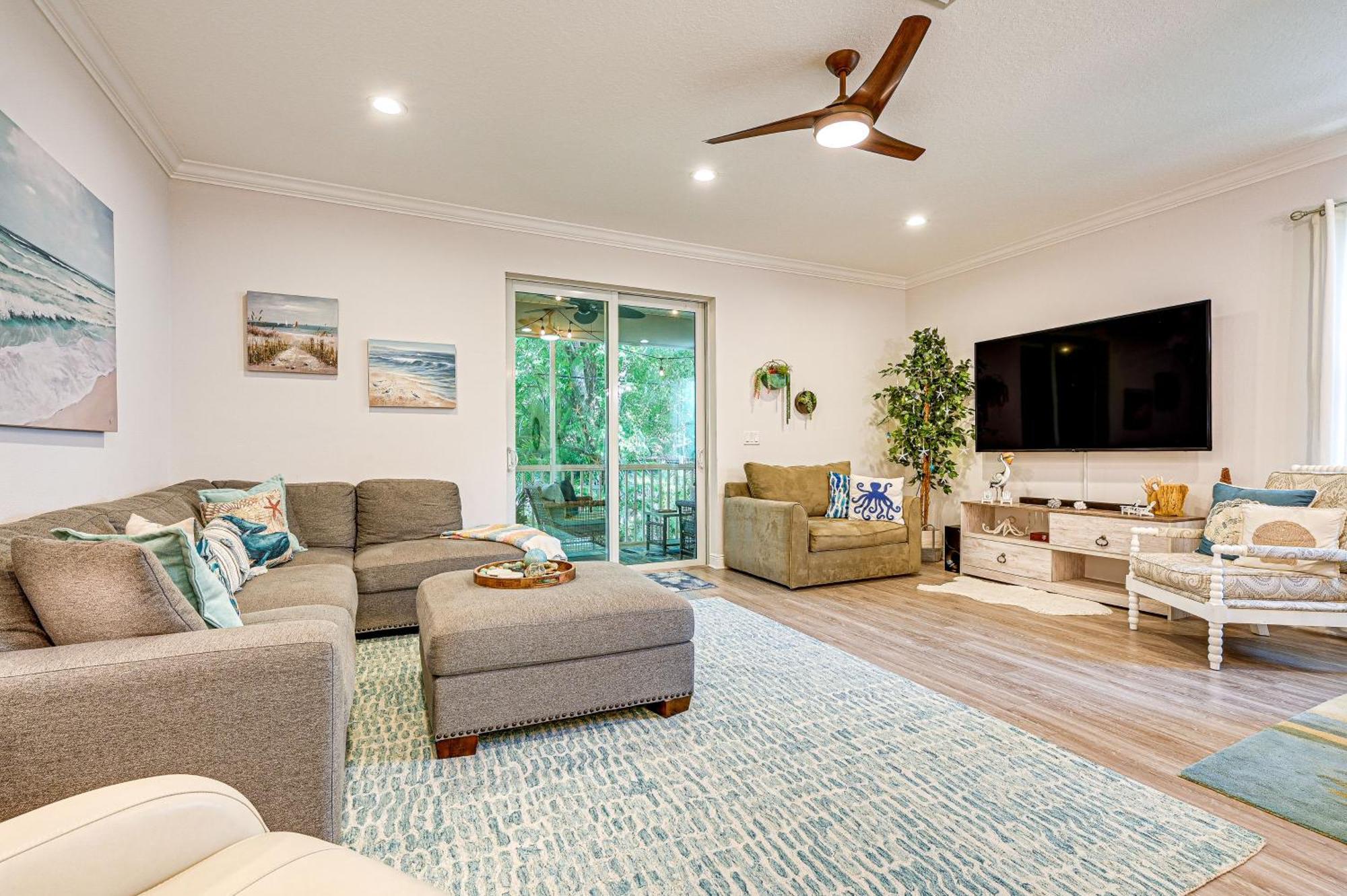 Airy Coastal Casa On Park 6 Mi To Honeymoon Isle! * Dunedin