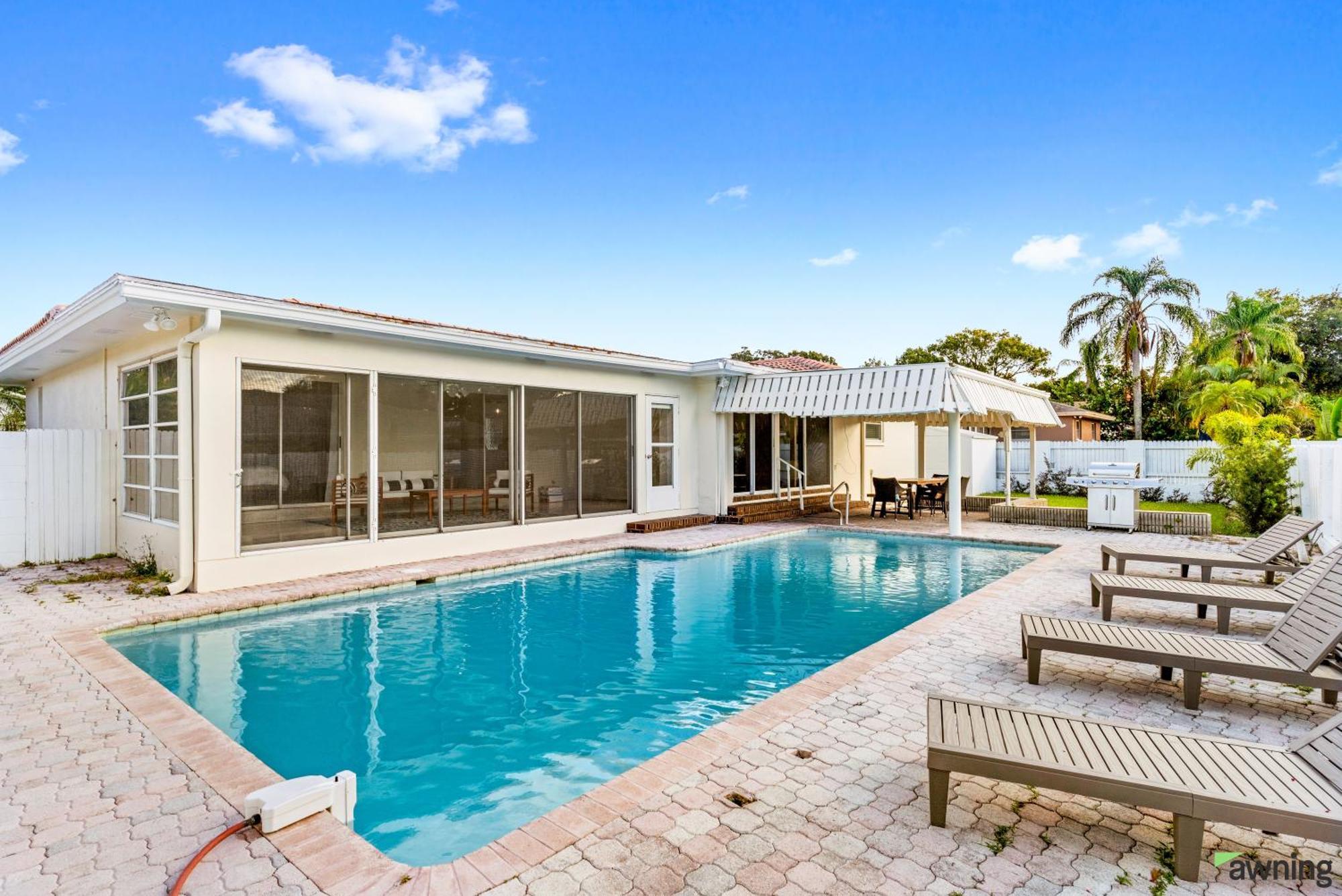 Modern 3br - Pool - Game Dunedin