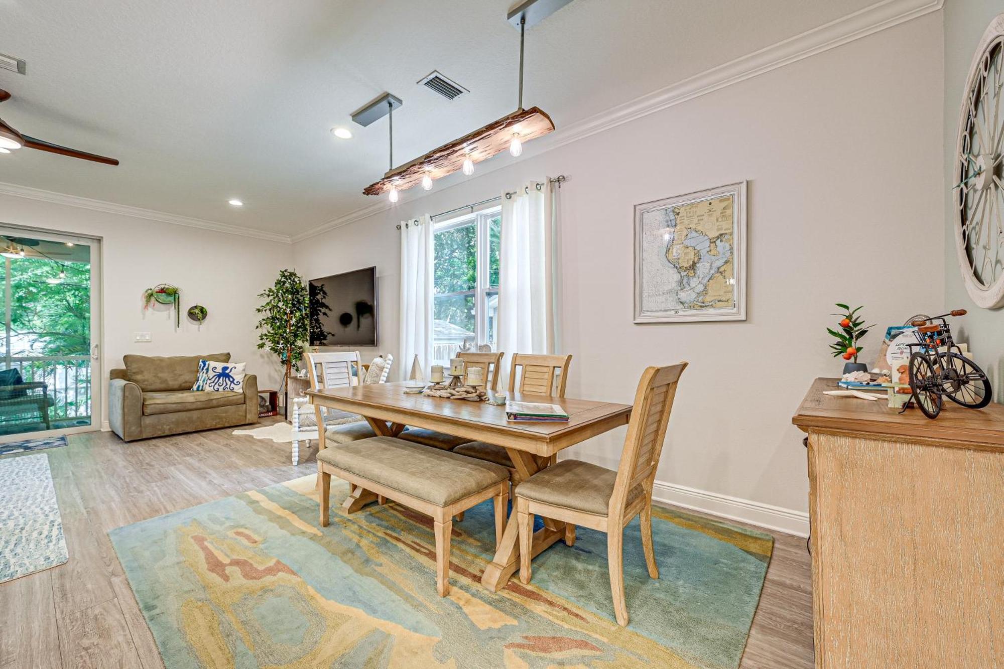 Airy Coastal Casa On Park 6 Mi To Honeymoon Isle! * Dunedin